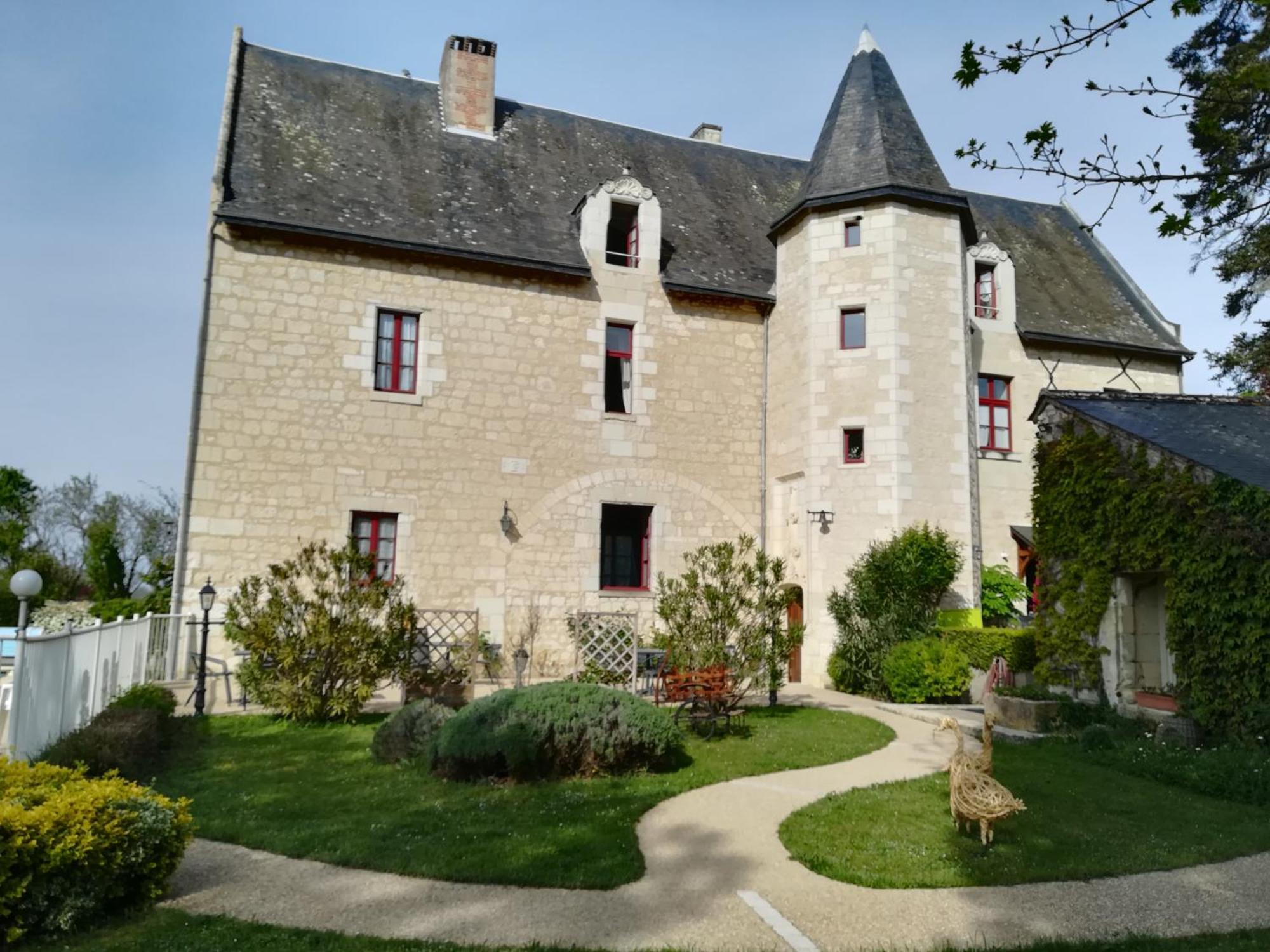 Chinon Manoir De L'Abbaye Seuilly Exterior foto
