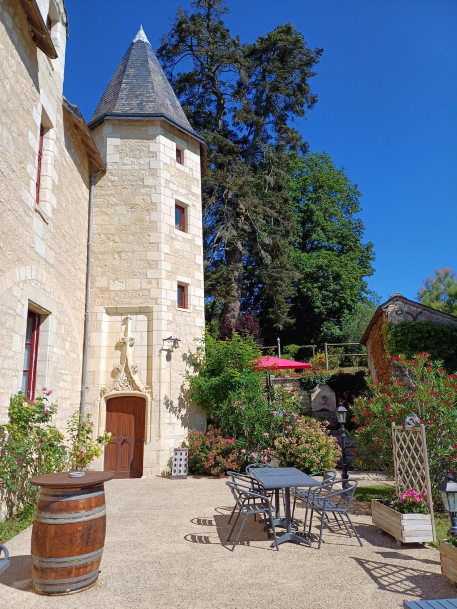 Chinon Manoir De L'Abbaye Seuilly Exterior foto