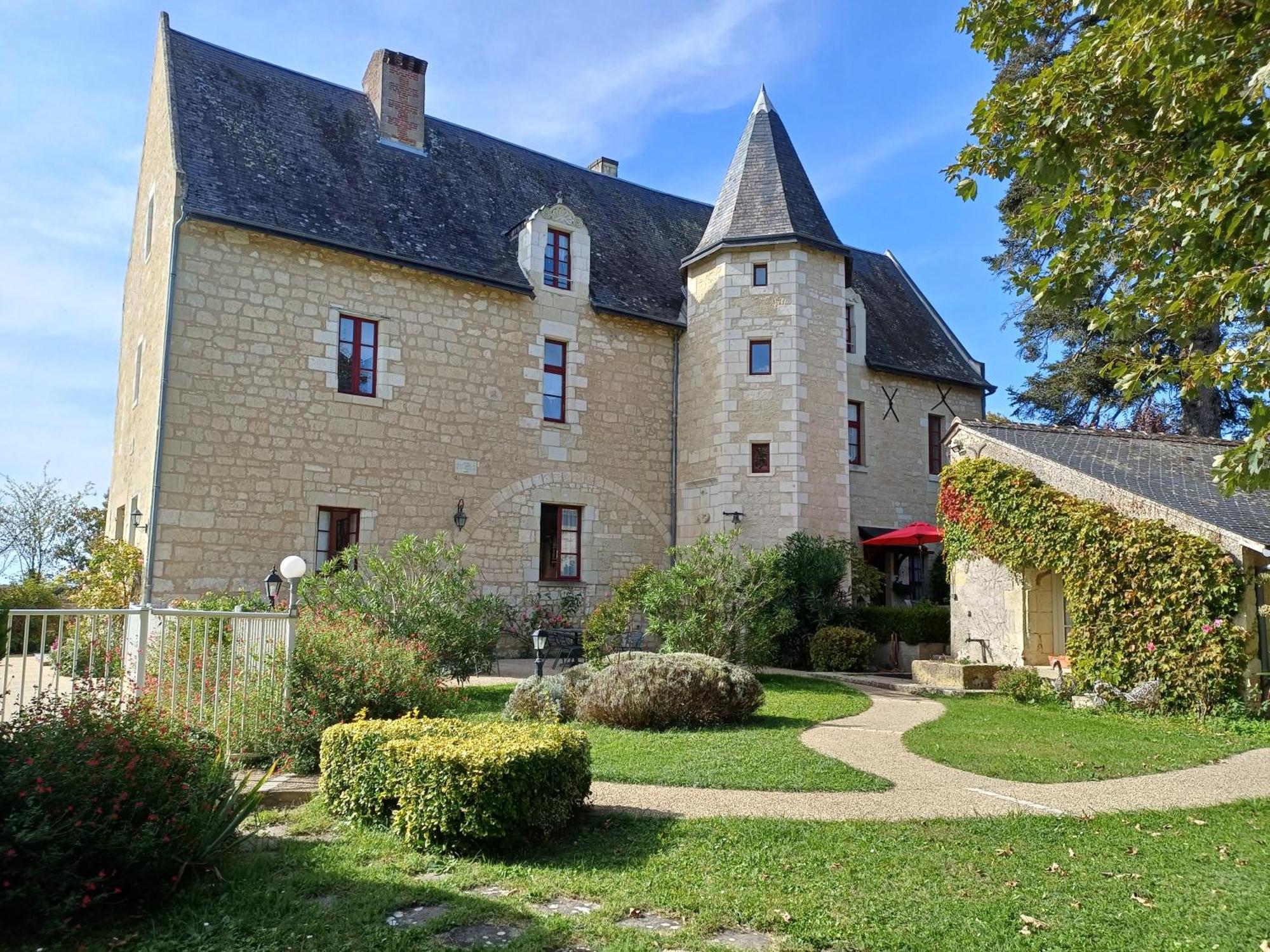 Chinon Manoir De L'Abbaye Seuilly Exterior foto