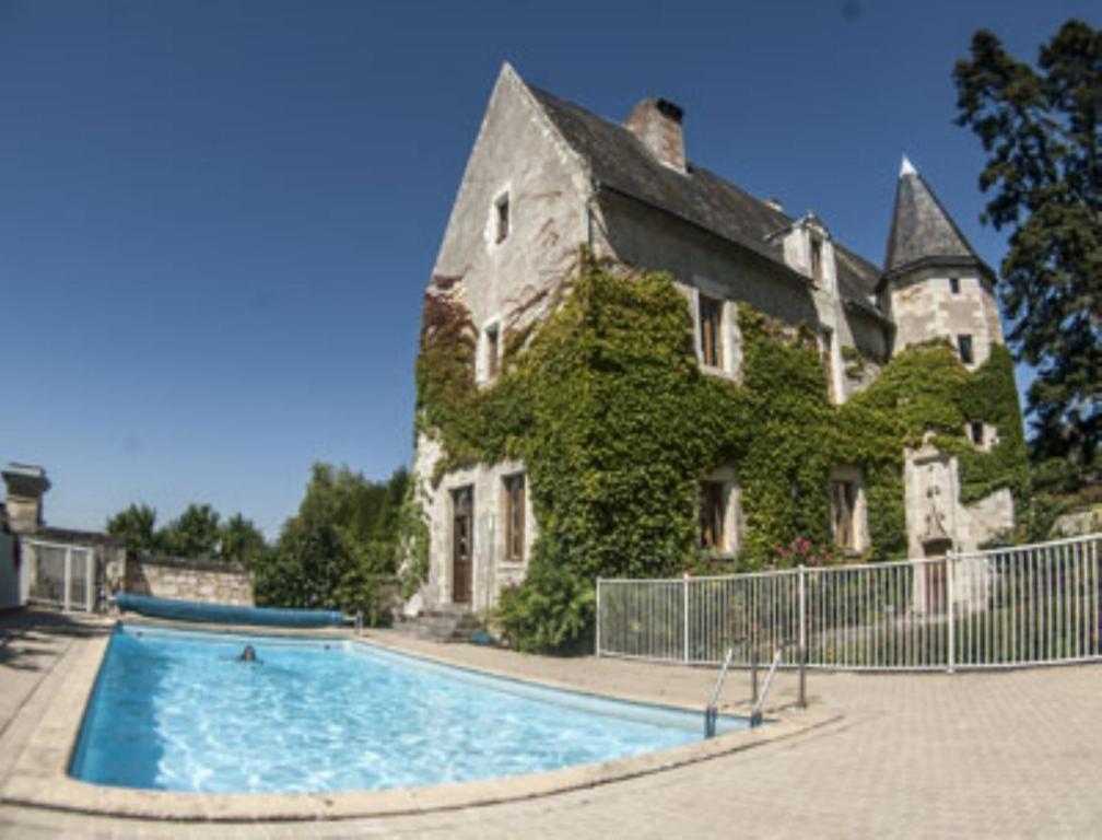 Chinon Manoir De L'Abbaye Seuilly Exterior foto