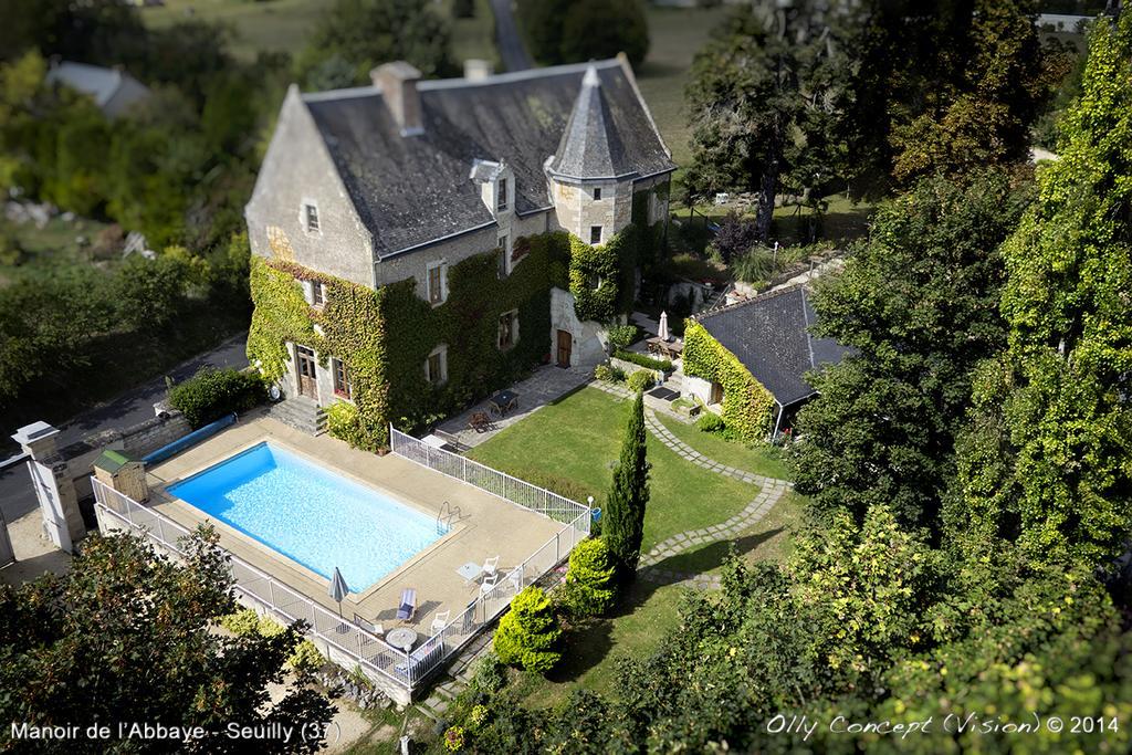 Chinon Manoir De L'Abbaye Seuilly Exterior foto